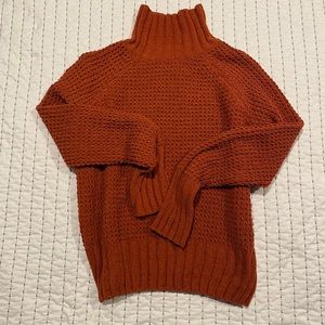 Chunky turtleneck sweater